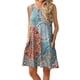 thumbnail image 1 of LYD Vestido de verano casual sin mangas con estampado floral para mujer con bolsillos LYD  Vestido sin mangas, 1 of 2