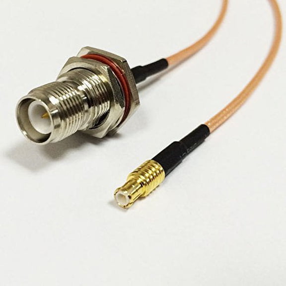 6inch RP TNC female O-ring to MCX male straight RF coaxial pigtial cable RG316 Good Quality Fast USA Shipping