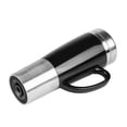 thumbnail image 4 of Taza eléctrica de acero inoxidable para coche, calentador de café, té, color negro, para viajes de invierno, 12 V, 4 of 14