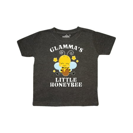 

Inktastic Cute Bee Glamma s Little Honeybee with Stars Gift Toddler Boy or Toddler Girl T-Shirt