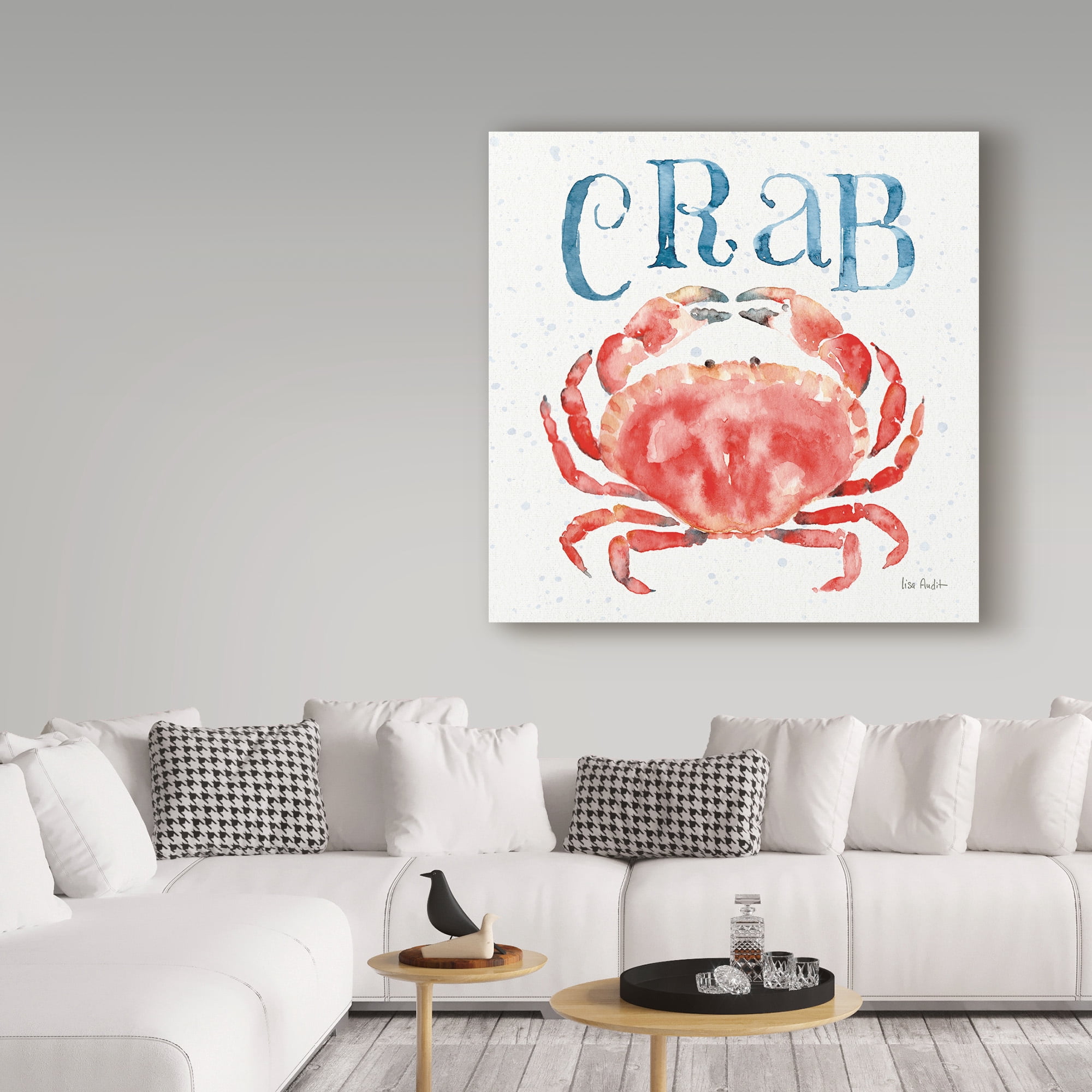 Trademark Fine Art 'Beach House Kitchen III' Canvas Art by Lisa Audit