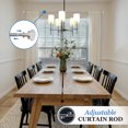 thumbnail image 3 of Mainstays 30-84 in. Shania Adjustable Decorative Window Curtain Rod, 3/4 in. Diameter, 3 of 10