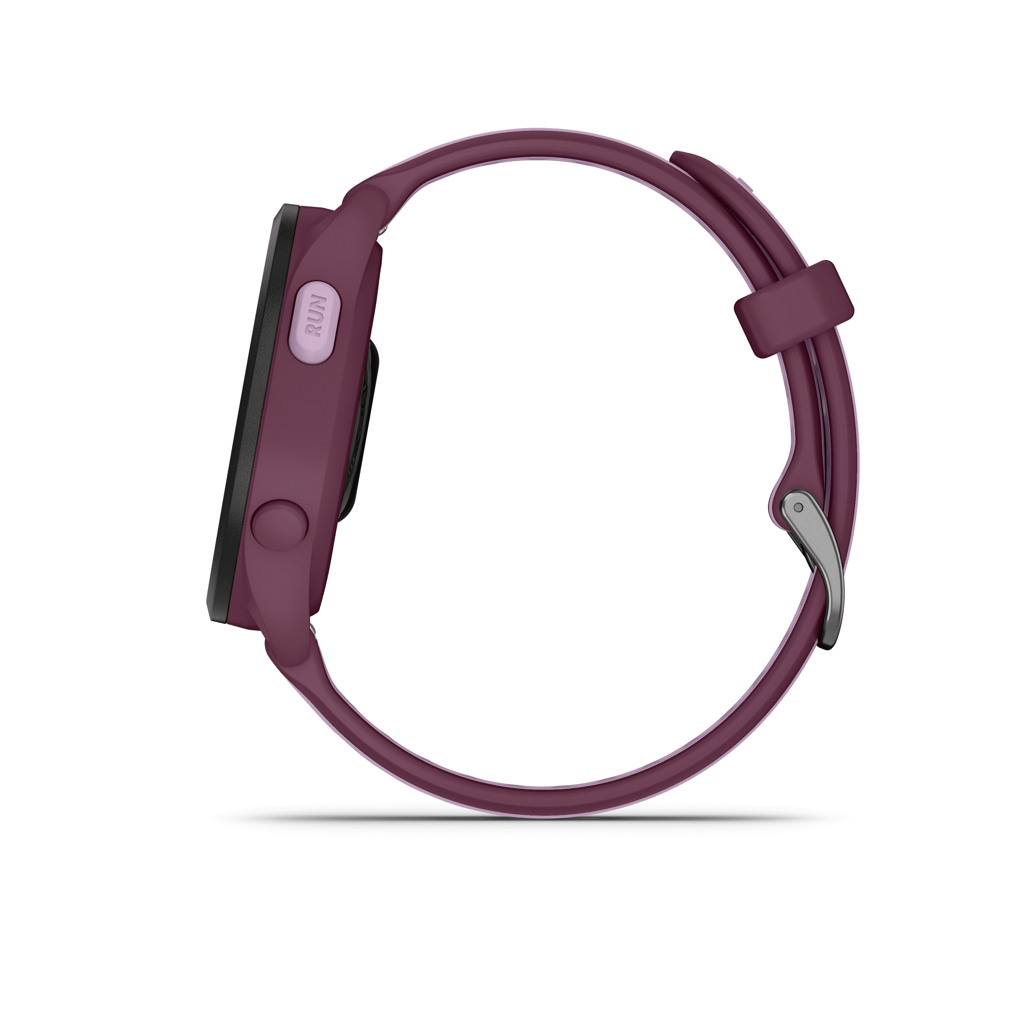 Garmin Forerunner 165 Music GPS Running Smartwatch, Berry and Lilac Bundle