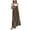 Brown, variant on ABATAB Baggy Overalls for Women Loose Fit Wide Leg Sleeveless Jumpsuit Long Palazzo Pants Summer Fashion Rompers with Pockets