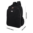 thumbnail image 4 of Cosmetic Organizer, Black Multi Function Hairdressing Backpack, Professional Travel Use Outdoor Use For Hair Stylist Barber Use, 4 of 8