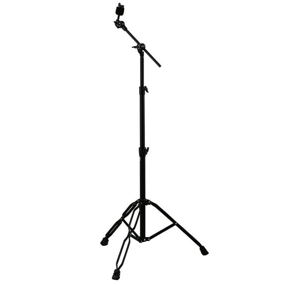 Cymbal Boom Stand Hide-away Boom Stand Double Braced BLACK Lower Tube 1" 6LBS