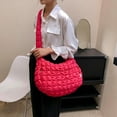 thumbnail image 2 of Kukuzhu Quilted Bag Puffer Tote Bag for Women Quilted Hobo Bag Puffy Bag Lightweight Quilted Padding Shoulder Bag, 2 of 6