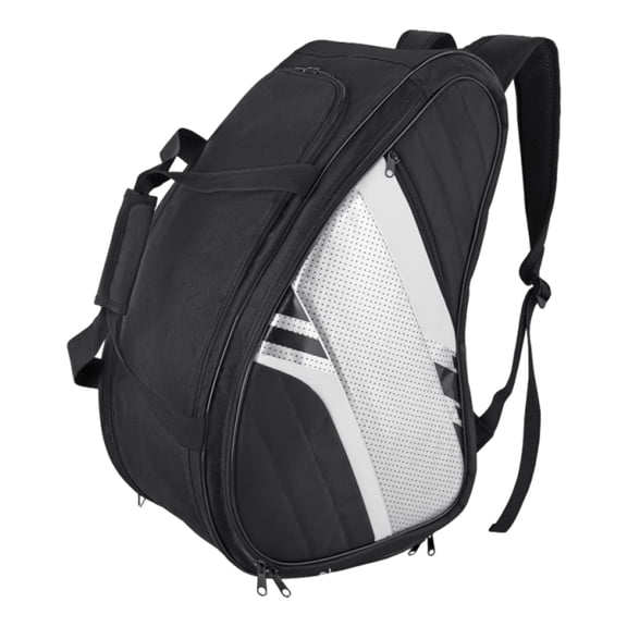Waterproof Pickleball Backpack, Insulated Tennis Racket Bag with Shoe Compartment & Breathable Back Panel for Padel Badminton