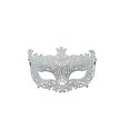 thumbnail image 2 of Xfvqtps Mardi Gras Mask for Women Masquerade Masks Flash Glitter Sparkly Carnival Mask for Makeup Performance Ball Party Gray, 2 of 4