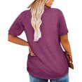 thumbnail image 4 of Anbech Women Hello Fifty Birthday T Shirt Funny Tshirt Short Sleeve Plus Size Tee, 4 of 5