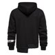 thumbnail image 4 of Hombres Casual Moda Patchwork Pullover Metal Estilo Bolsillo Dark Tie Half-Zip Manga larga Irregular Dobladillo Sudadera con capucha Blusa Pompotops oipoqjl52739, 4 of 9
