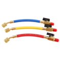 thumbnail image 3 of R134A R410 R22 HBA-B03 PSI Manifold Gauge Set A/C Refrigeration Charging Hose HVAC Refrigerant Hose, 3 of 5