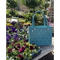 thumbnail image 2 of Fashion Beach Beach Bag Rubber Waterproof Basket Large Capacity Summer Storage Shoulder Handbag Travel Women Tote Shopping Bags, 2 of 6