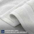 thumbnail image 3 of Linteum Textile 100% Cotton Premium Hand Towels 16x27 Inches [Pack of 24] White, 3 of 7