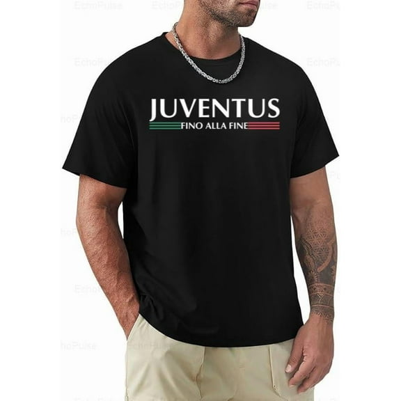 Juventus FINO ALLA FINE Soccer Italian Football Club Fan Gift Unisex T-Shirt