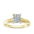 thumbnail image 1 of 1.20 Carat Excellent Radiant Cut Real Diamond New Design Solitaire Ring for Wedding Solid 18K Yellow Gold Size 11, 1 of 8
