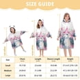 thumbnail image 3 of BZSMCE Wearable Blanket Hoodie Fashion Starry Constellation Dance Home Wear, 3 of 7