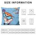 thumbnail image 6 of Dexter's Laboratory-themed plush velvet Pillow Cover Case Gifts Pillowcase Home Decorative Throw Cushion Birthday Present Fans Lover, 6 of 6
