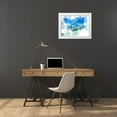 thumbnail image 3 of Young, Chamira 18x15 White Modern Wood Framed Museum Art Print Titled - Pier II, 3 of 4