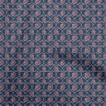 thumbnail image 1 of oneOone Polyester Spandex Blue Fabric Ogee Fabric For Sewing Printed Craft Fabric By The Yard 56 Inch Wide, 1 of 4