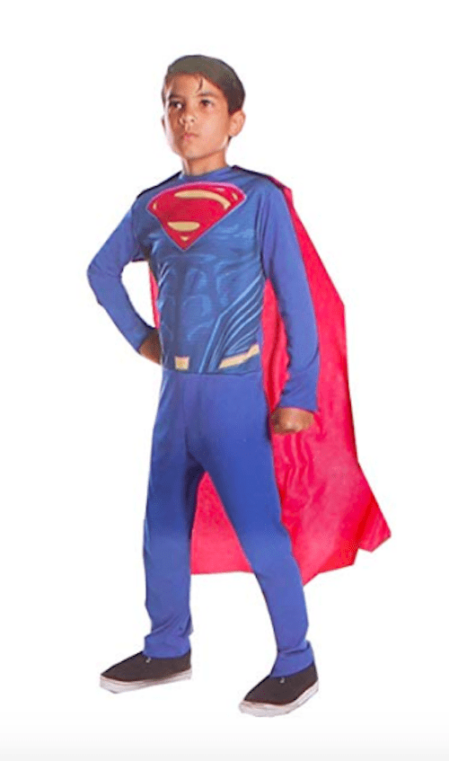 Justice League Superman Man of Steel Superhero Halloween Costume Dress ...
