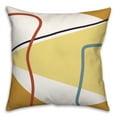 thumbnail image 2 of Creative Products Warm Abstract 18x18 Indoor / Outdoor Pillow, 2 of 3