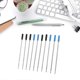 thumbnail image 2 of Ink Refills (10pcs) Replaceable Ballpoint Pen Pens Refills, 1mm Medium Tip Pen Refill - Black/Blue, 2 of 5
