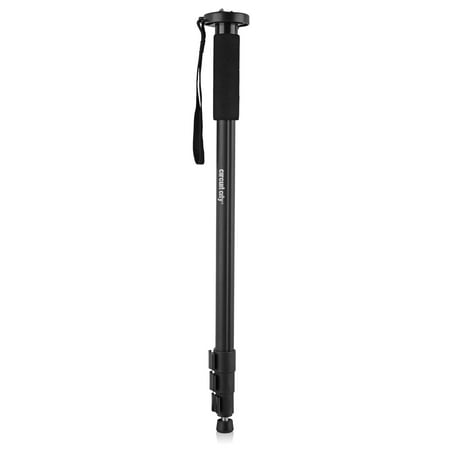 Circuit City 72in Photo / Video Ultra Strong Aluminum Lightweight 4-Section Monopod with Quick Release and Bag for Digital Cameras & (Best Monopod With Legs)