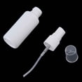 thumbnail image 3 of 5pcs 30ml Travel Empty Spray Bottle Plastic Solid White Plastic Refillable Cosmetic Spray Bottle, 3 of 9