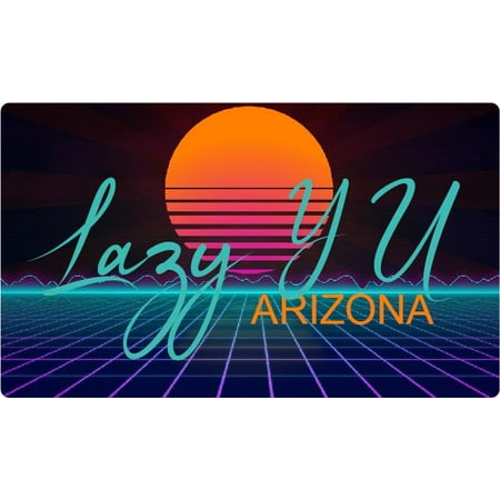 

Benjamin Utah 4 X 2.25-Inch Fridge Magnet Retro Neon Design