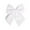 White, variant on 4 Pcs Velvet Christmas Bow Ornaments – Elegant Holiday Decor for Tree, Wreaths & Garlands, Pink, Bows