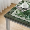 thumbnail image 5 of Acheng Leaves Flowers Buds Square Tablecloth Full Width Single-Sided Printing 100% Polyester Fiber 36*36, 5 of 8