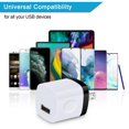 thumbnail image 3 of Ououdee - Cargador portátil de doble puerto USB, 5Pack-1A Wall Charger, 3 of 7