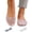 White, variant on YOUYEDIAN Jelly Sandals for Women Ballet Dress Mesh Slip on Flat Shoes Summer Wide Closed Toe Mary Jane Mules Trendy Beach Sandals (White)