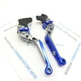 thumbnail image 2 of Applies to Levers and Grips for Yamaha FZ16 FZ 2.0 FZ150, Blue, 2 of 3
