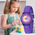 thumbnail image 7 of Kids Watch Quartz Watch Elastic Fabric Strap Watch Analog Wrist Watch for Boys Girls Birthday Gift for Kids Age 4-12, 7 of 7