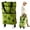 Green, variant on Juaoua 2-in-1 Foldable Shopping Cart with Detachable Silent Wheels,Collapsible Portable Small Shopping Cart,Waterproof & Sturdy Grocery Bag Hand Truck for Supermarket,Laundry or Travel
