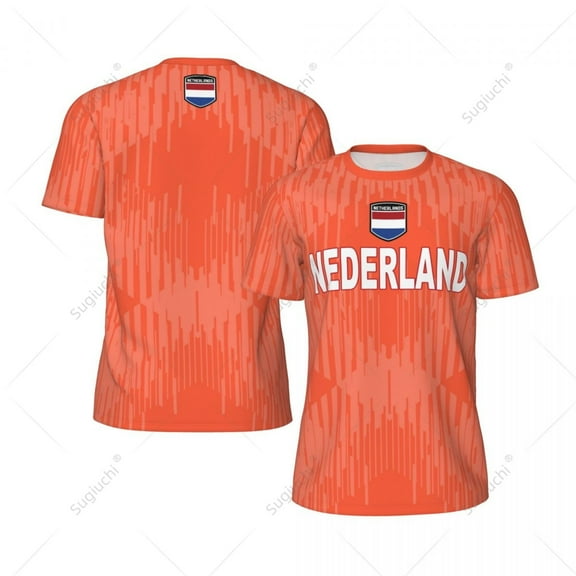 Unisex Netherlands Flag 3D Printed T-shirt Fans Mesh tshirt For Running Bike Soccer Tennis Fitness Sports Exclusive