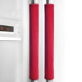 thumbnail image 4 of Abbracc 2Pcs Poignée de Porte de Réfrigérateur Couvre la Protection de l'Appareil de Cuisine Décor Rouge, 4 of 9