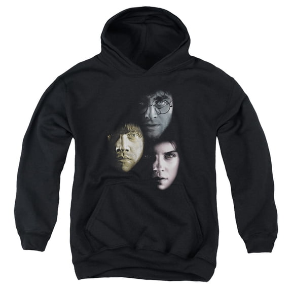 Harry Potter - Hero Heads - Youth Hooded Sweatshirt - Medium