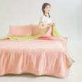 thumbnail image 4 of Four-Piece Bedding Set,"Queen Size Summer Comforter Soft & Breathable Lightweight Blanket For Hot Sleepers Refreshing Design Cozy & Airy Bedding", 4 of 9