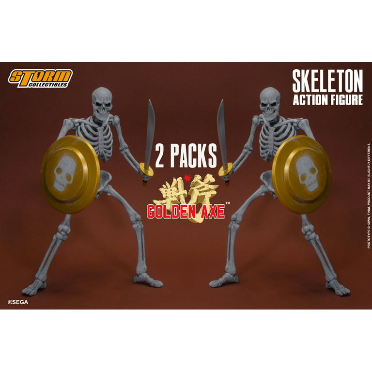 Skeleton Soldier 2 Pack Golden Axe, Storm Collectibles 1/12 Action Figure