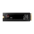 thumbnail image 3 of Samsung 990 PRO MZ-V9P4T0CW - SSD - encrypted - 4 TB - internal - M.2 2280 - PCIe 4.0 x4 (NVMe) - 256-bit AES - TCG Opal Encryption - integrated heatsink, 3 of 5
