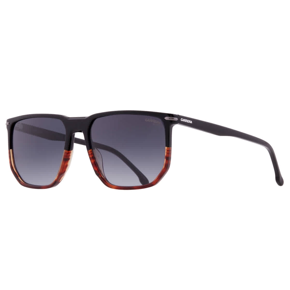Carrera Black Slim Modern Square Sunglasses with Spring  display picture 2