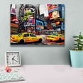 thumbnail image 4 of Epic Graffiti 'Downtown' by Grey, Giclee Canvas Wall Art, 16"x12", 4 of 6