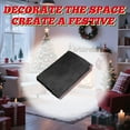 thumbnail image 5 of BESTSKY Spooky Home Decor,Large Party Decoration Halloween Cloth,Lightweight Black Mesh Fabric Scary Halloween Decorations,Black, 5 of 7