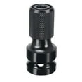 thumbnail image 1 of Adaptador de llave de impacto eléctrica de 1/2 pulg. con vástago hexagonal de 1/4 pulg. para llave eléctrica Convertidor de mandril de liberación rápida, 1 of 9