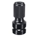 thumbnail image 1 of Adaptador de llave de impacto eléctrica de 1/2 pulg. con vástago hexagonal de 1/4 pulg. para llave eléctrica Convertidor de mandril de liberación rápida, 1 of 9