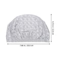 thumbnail image 2 of UPOUART Swimming Caps Light Grey Waterproof Protect Hair Swimming Activities 1Set, 2 of 6