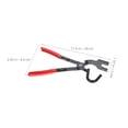 thumbnail image 2 of SKISUNO Car Accessories 1Pack Exhaust Hanger Removal Tool for Men, 2 of 8